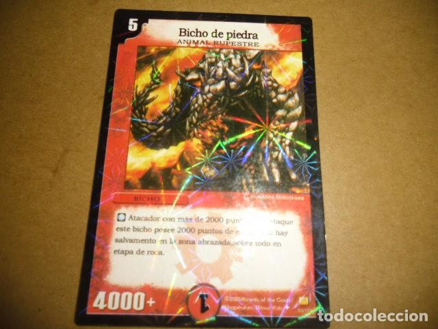 Sammeln alte Sammelbilder: DUELMASTERS BICHO DE PIEDRA