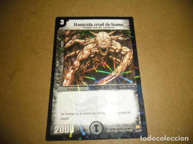 Sammeln alte Sammelbilder: DUELMASTERS HOMICIDA CRUEL DE HUESO
