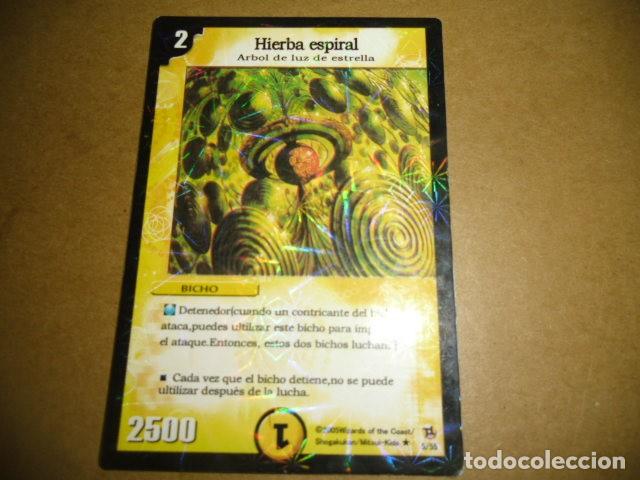 Coleccionismo cromos antiguos: DUELMASTERS HIERBA ESPIRAL 2222 - Foto 1