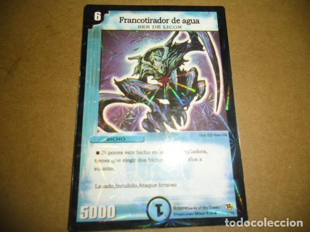 Sammeln alte Sammelbilder: DUELMASTERS FRANCOTIRADOR DE AGUA