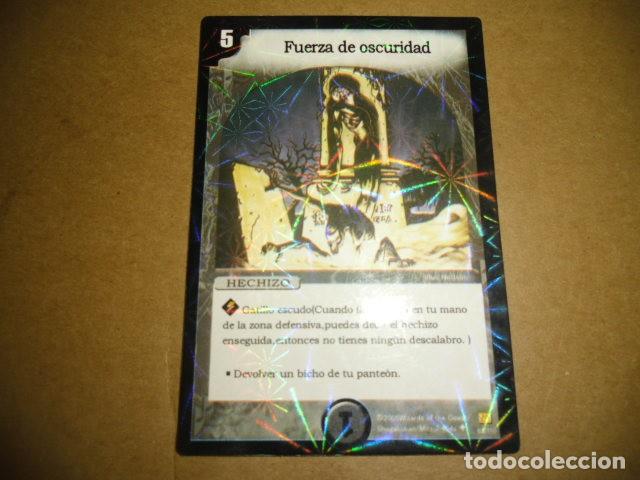 Sammeln alte Sammelbilder: DUELMASTERS FUERZA DE OSCURIDAD