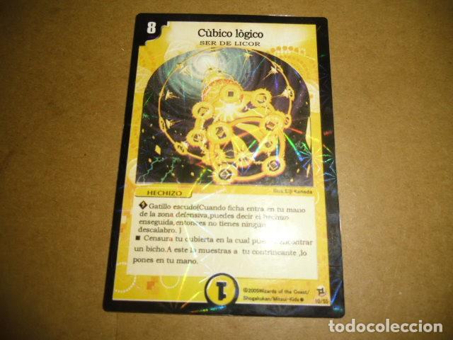 Coleccionismo cromos antiguos: DUELMASTERS CUBICO LOGICO - Foto 1