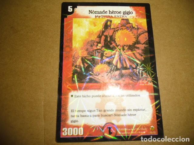 Coleccionismo cromos antiguos: DUELMASTERS NOMADE HEROE GIGIO - Foto 1