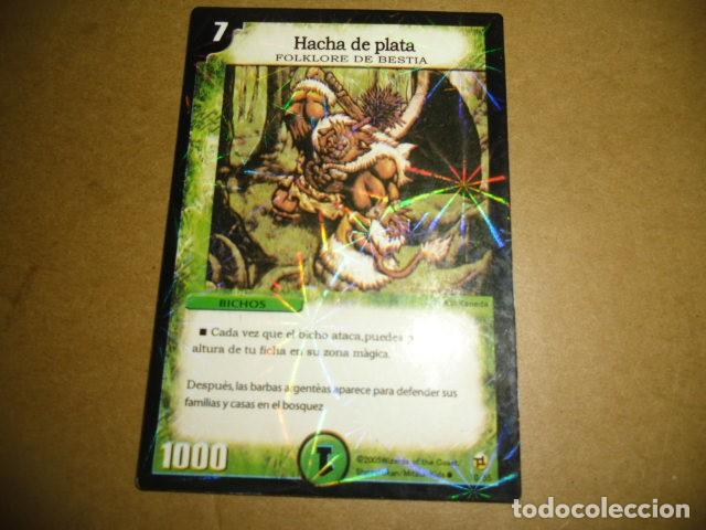 Coleccionismo cromos antiguos: DUELMASTERS HACHA DE PLATA 2222 - Foto 1