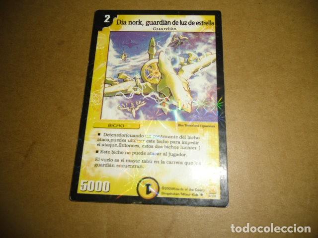Collectionnisme Cartes &agrave; collectionner anciennes: DUELMASTERS DIA NORK, GUARDIAN DE LUZ DE ESTRELLA 3333