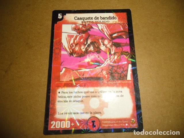 Colecionismo Cromos antigos: DUELMASTERS CASQUETE DE BANDIDO 2222