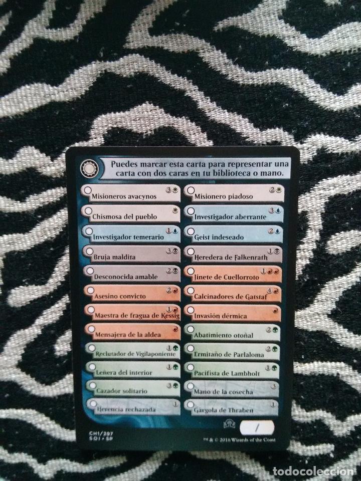 Coleccionismo cromos antiguos: CARTA MAGIC - Foto 2