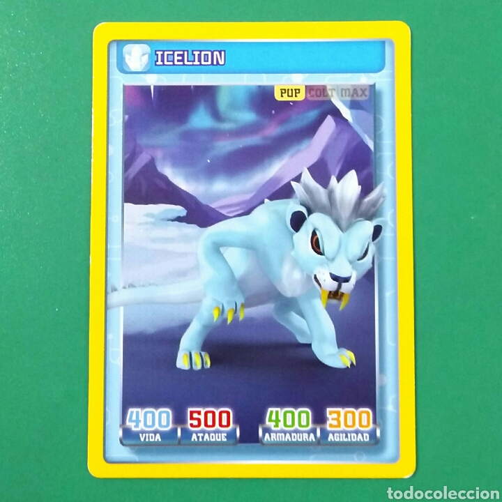 Coleccionismo cromos antiguos: CROMO INVIZIMALS - N&deg;046 ICELION - Foto 1
