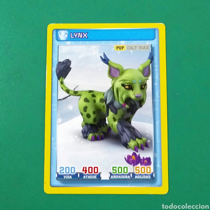 Coleccionismo cromos antiguos: CROMO INVIZIMALS - N&deg;052 LYNX - Foto 1