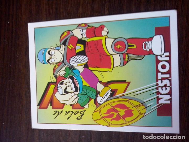 Coleccionismo cromos antiguos: Cromo card Bola de Dan Ediciones Este NESTOR n&ordm; 84 - Foto 1