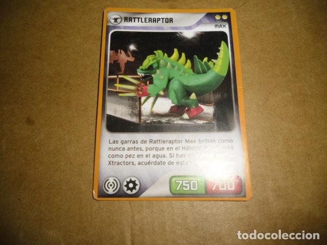 Coleccionismo cromos antiguos: INVIZIMALS PANINI RATTLERAPTOR - Foto 1