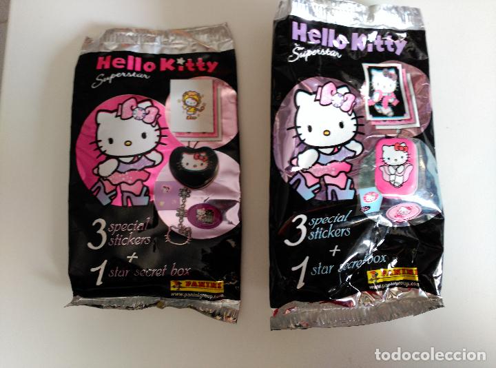 Coleccionismo cromos antiguos: hello kitty superstar sobres envoltorios vacios empty booster - Foto 1