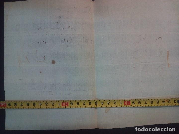 Coleccionismo cromos antiguos: Documento carta comercial de Valls de 1801-2-18 - Foto 3