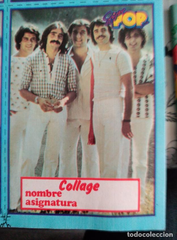 Coleccionismo Cromos antiguos: CROMO FICHA DEL SUPER POP COLLAGE