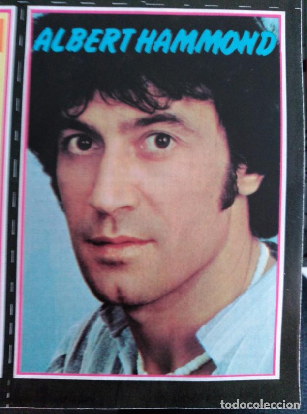 Coleccionismo cromos antiguos: CROMO FICHA DEL SUPER POP ALBERT HAMMOND - Foto 1