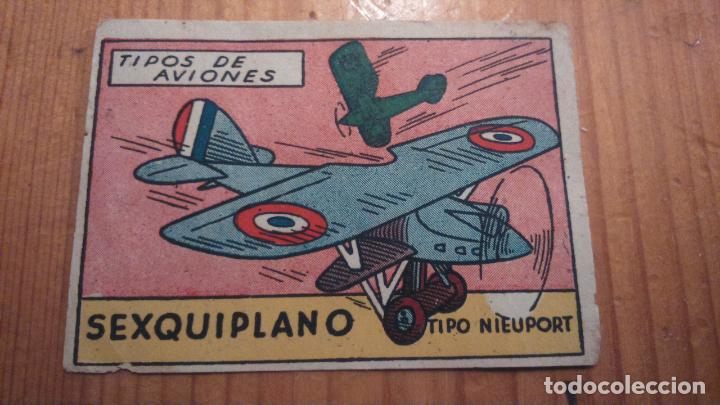 Coleccionismo cromos antiguos: cromo avion - gerpla - tipo de aviones - Foto 1