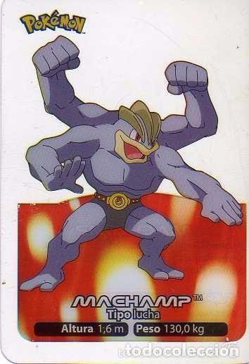 Coleccionismo cromos antiguos: LAMINACARDS DE POKEMON - MACHAMP N&ordm;68 - Foto 1