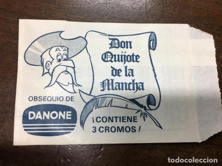 Coleccionismo cromos antiguos: SOBRE CROMOS (VACIO) DON QUIJOTE DE LA MANCHA - DANONE A&Ntilde;O 1978 - Foto 1