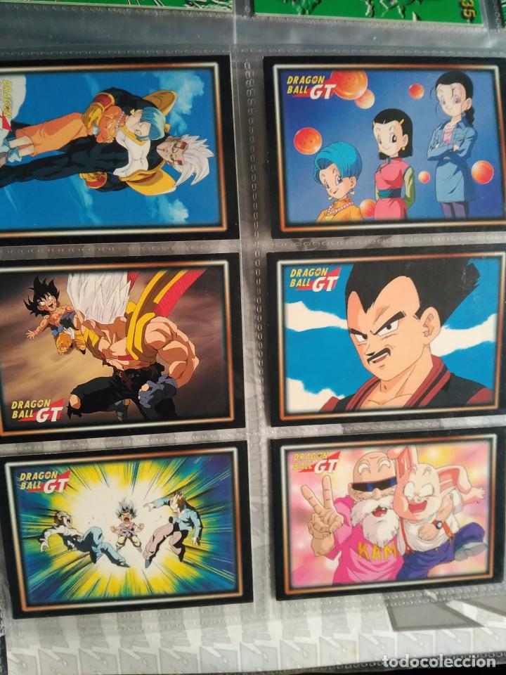 Coleccionismo cromos antiguos: lote de 6 cromos de dragon ball gt - Foto 1