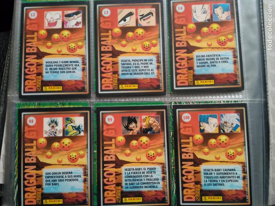 Coleccionismo cromos antiguos: lote de 6 cromos de dragon ball gt - Foto 2