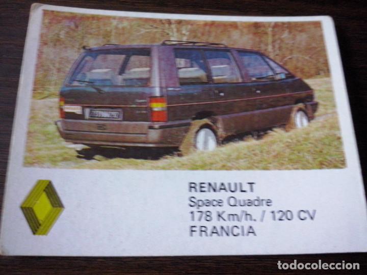 Coleccionismo cromos antiguos: Cromo AUTO 2000 Renault Space Quadre n&ordm; 121 SIN PEGAR - Foto 1
