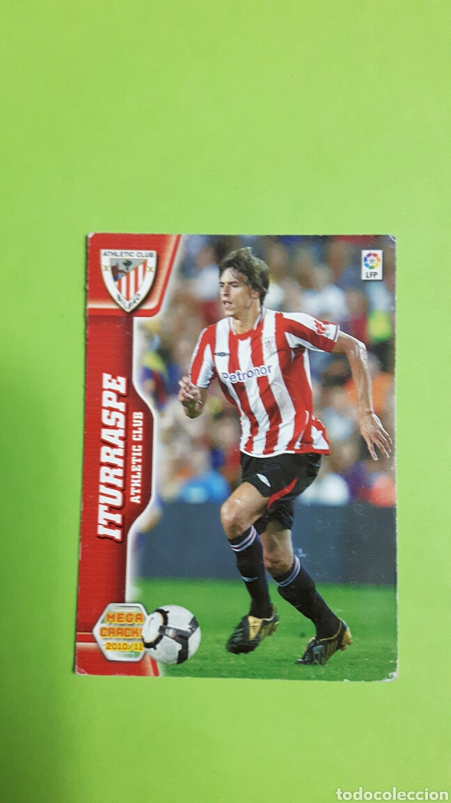 Coleccionismo cromos antiguos: cromos mega crack 10/11 iturraspe - Foto 1