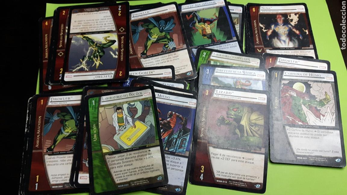 Coleccionismo cromos antiguos: Lote 29 cartas VS SYSTEM - marvel - Foto 1