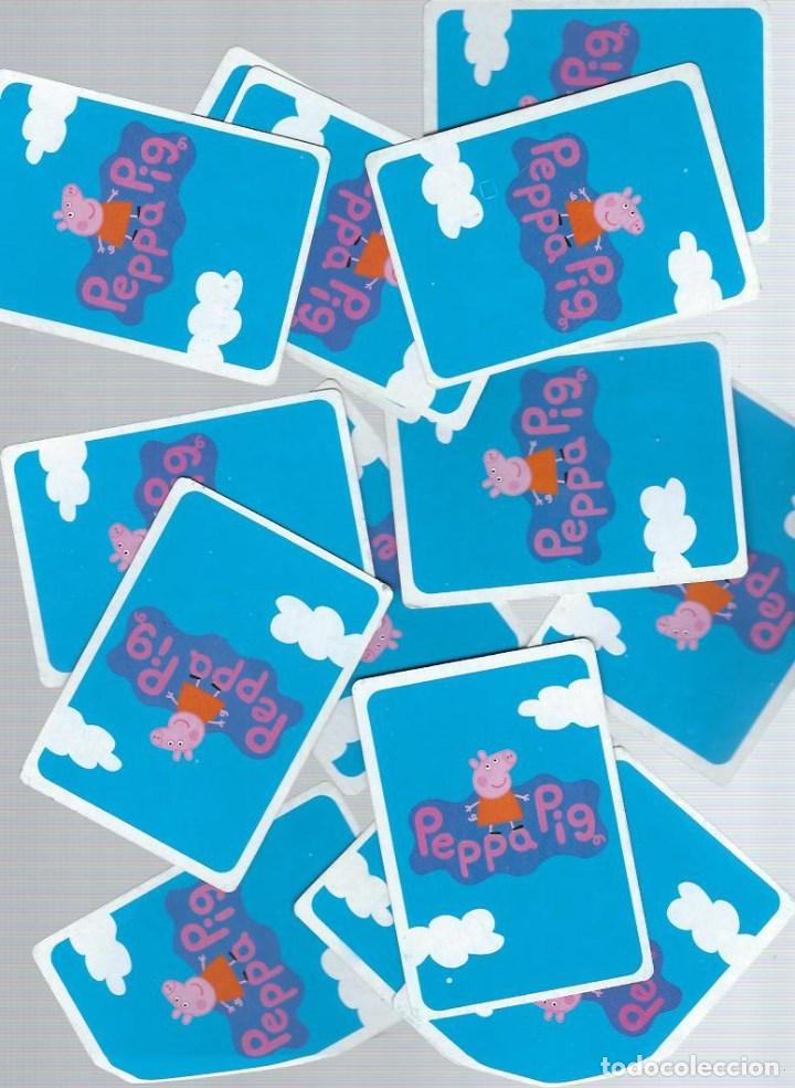 Coleccionismo cromos antiguos: LOTE DE 14 CROMOS DE - PEPPA PIG - - Foto 2