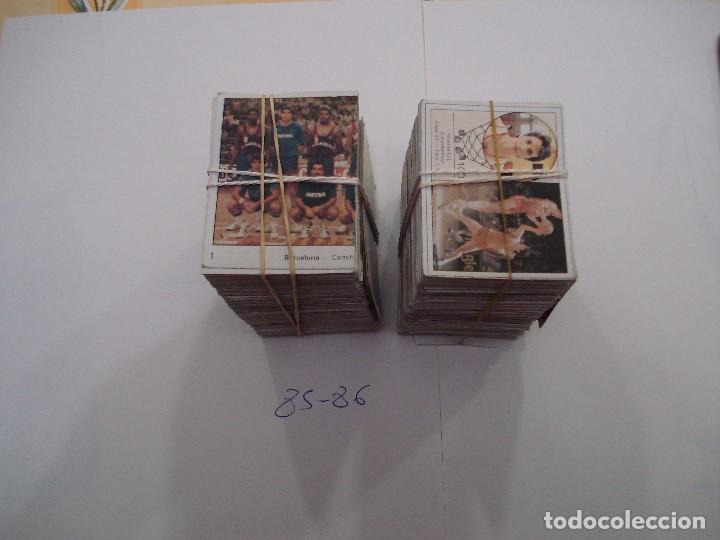 Coleccionismo cromos antiguos: CROMOS SUELTOS CAMPEONATO DE BALONCESTO 85-86