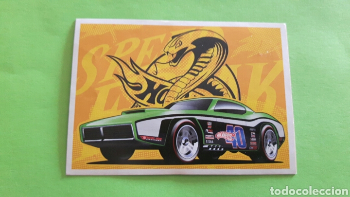 Coleccionismo Cromos antiguos: CROMO DE:HOT WHEELS,(SIN PEGAR),N&ordm;187,A&Ntilde;O 2010,DEL ALBUM,HOT WHEELS,DE E-MAX