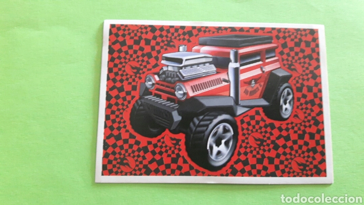 Coleccionismo cromos antiguos: CROMO DE:HOT WHEELS,(SIN PEGAR),N&ordm;041,A&Ntilde;O 2010,DEL ALBUM,HOT WHEELS,DE E-MAX