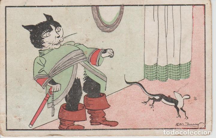 Coleccionismo cromos antiguos: CROMO + EL GATO CON BOTAS ++ CHOCOLATES GUILLEN + N&Uacute;M 40 - Foto 1