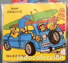 Coleccionismo cromos antiguos: CROMO BOOMER LOS SIMPSON - Foto 1