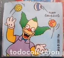 Coleccionismo cromos antiguos: CROMO BOOMER LOS SIMPSON - Foto 1