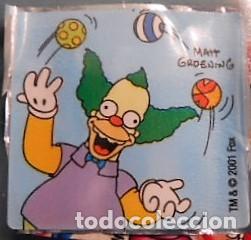 Coleccionismo cromos antiguos: CROMO BOOMER LOS SIMPSON - Foto 1