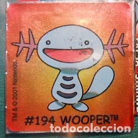 Coleccionismo cromos antiguos: CROMO BOOMER POKEMON A&Ntilde;O 2001 - Foto 1