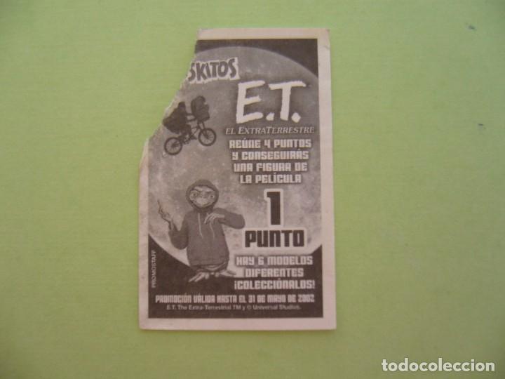 Coleccionismo cromos antiguos: E.T. EL EXTRATERRESTRE - PHOSKITOS - Foto 2