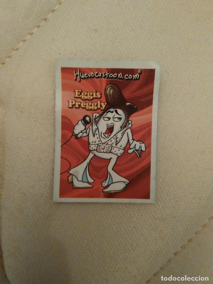 Coleccionismo cromos antiguos: HUEVO CARTOON - LOS HUEVOS DE DORITOS (EGGIS PREGGLY) CARICATURA DE ELVIS PRESLEY