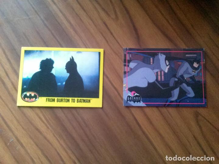 Collezionismo Figurine antiche: 2 CARTAS NORTEAMERICANAS PUBLICITARIAS RELACIONADAS CON BATMAN. BUEN ESTADO. RARAS. EN INGL&Eacute;S