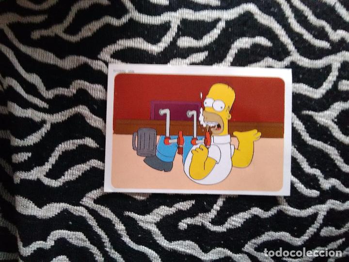Coleccionismo cromos antiguos: Cromo los simpsons panini: Homer Simpson (n&ordm; 53) - Foto 1