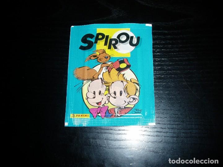 Coleccionismo cromos antiguos: SPIROU. SOBRE DE CROMOS SIN ABRIR. PANINI. A&Ntilde;O 1995. - Foto 1