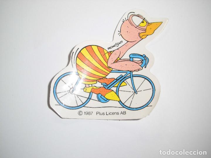 Coleccionismo cromos antiguos: DONUTS CROMO PEGATINA 1987.-XIV - Foto 1
