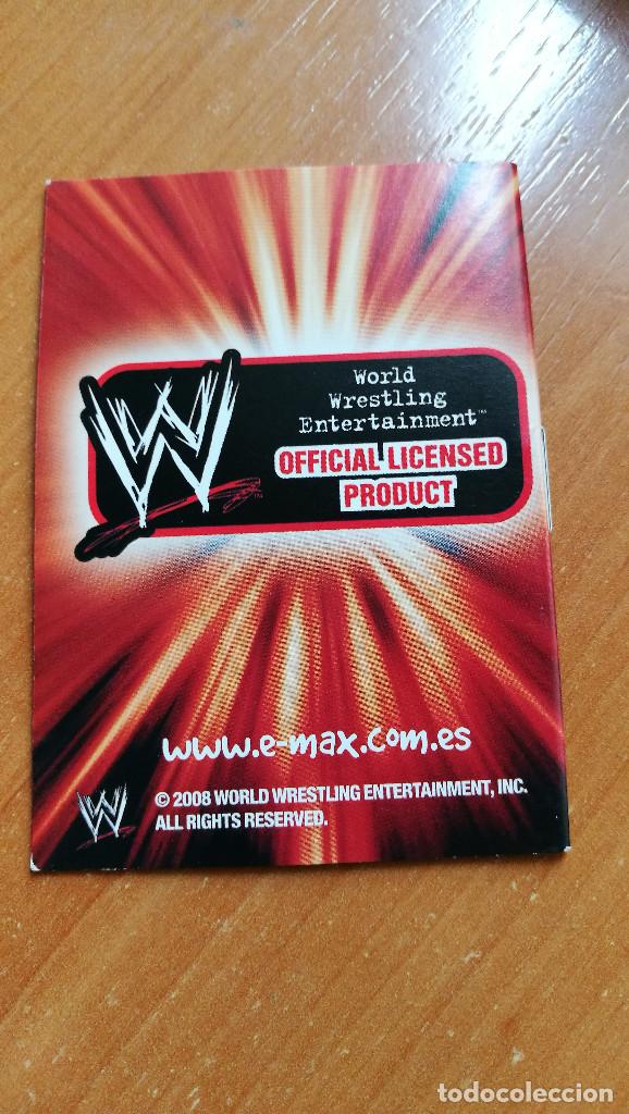 Coleccionismo cromos antiguos: WWE MINI POCKET FILE N&ordm;3 BRIAN KENDRICK - Foto 2
