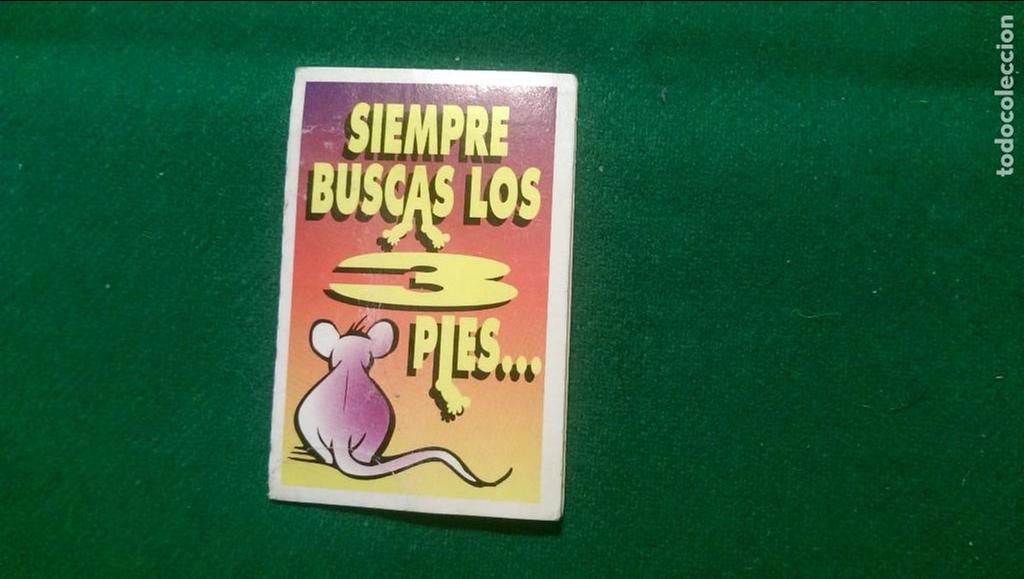 Collezionismo Figurine antiche: CROMO ESPEJISMOS BOLLYCAO- SIEMPRE BUSCAS LOS 3 PIES