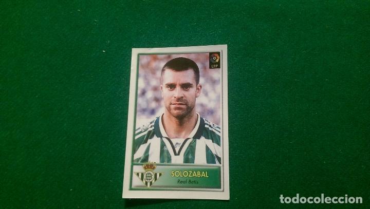 Collezionismo Figurine antiche: CROMO N&ordm; 13 BOLLYCAO- LIGA 97-98- SOLOZ&Aacute;BAL- BETIS