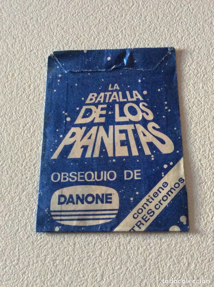 Coleccionismo cromos antiguos: Danone sobre cromos la batalla de los planetas - Foto 1