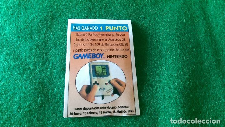 Coleccionismo cromos antiguos: CROMO BIMBO. PUNTOS GAMEBOY. 1 PUNTO
