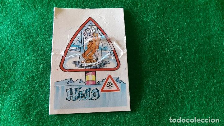 Sammeln alte Sammelbilder: CROMO BIMBO. RASCA TRAFI-LOCOS. HIELO