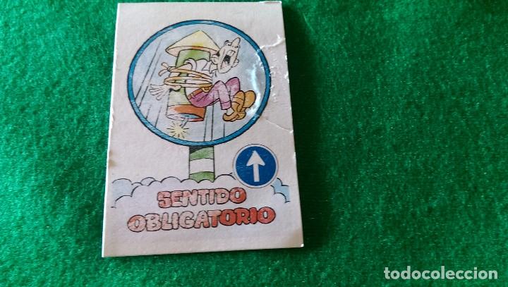 Sammeln alte Sammelbilder: CROMO BIMBO. RASCA TRAFI-LOCOS. SENTIDO OBLIGATORIO