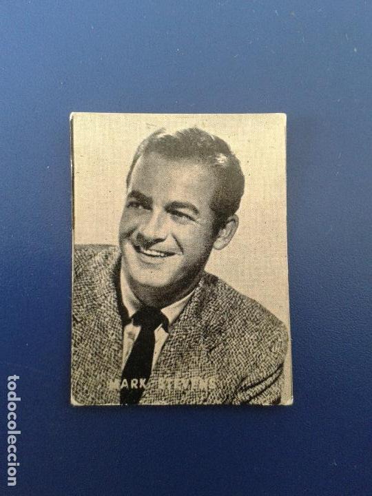 Coleccionismo cromos antiguos: CROMOS CINE ACTOR ACTRIZ EDITORIAL DESCONOCIDA CROMO MARK STEVENS - Foto 1